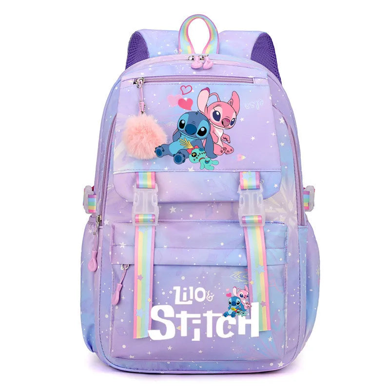 Mochila Lilo e Stich Impermeável