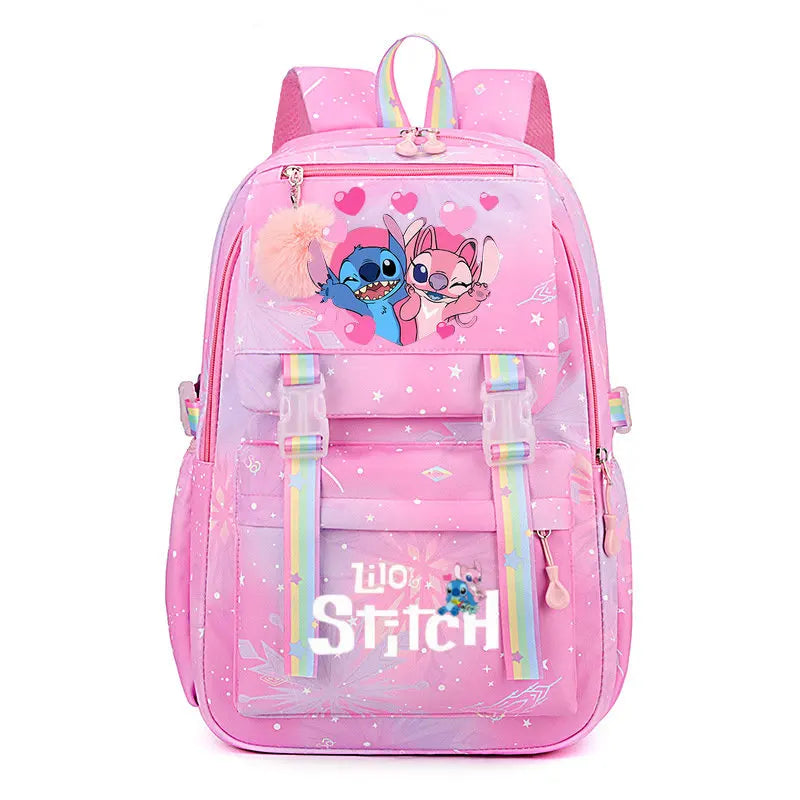 Mochila Lilo e Stich Impermeável