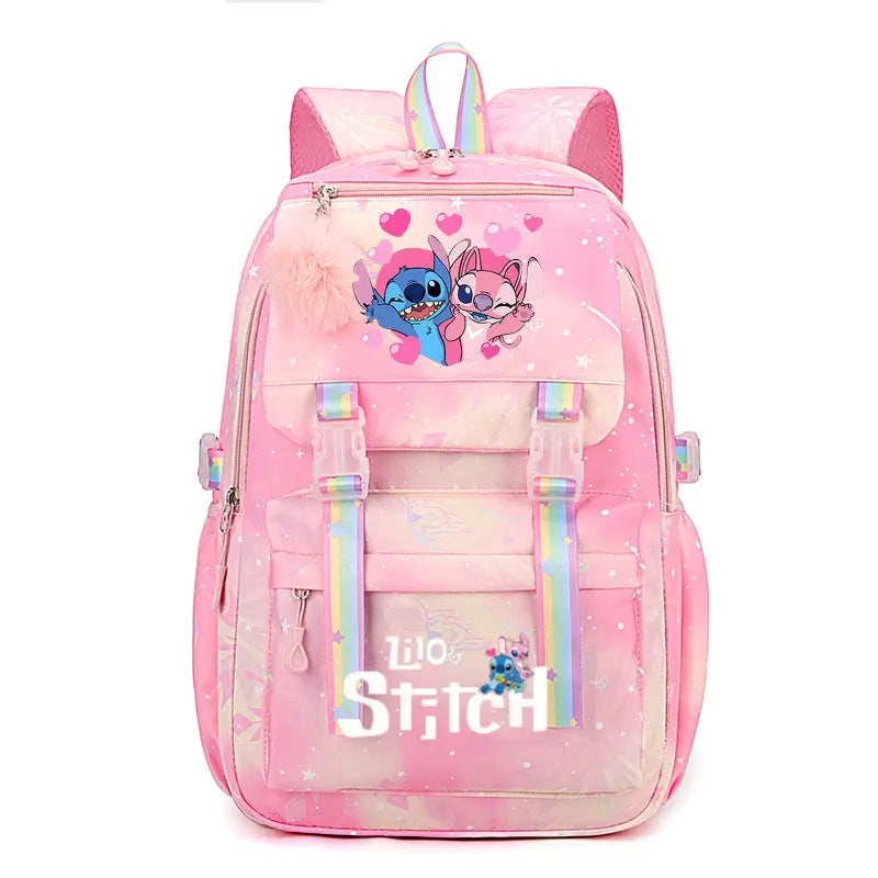 Mochila Lilo e Stich Impermeável