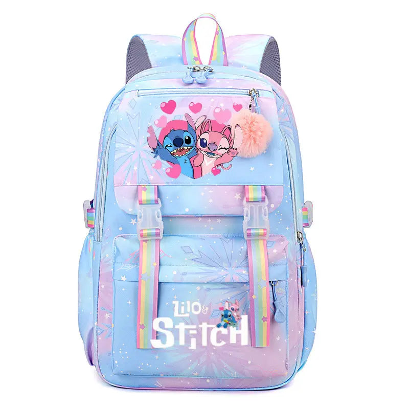 Mochila Lilo e Stich Impermeável