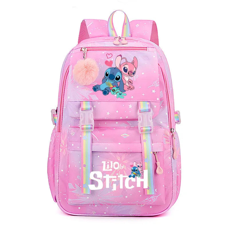 Mochila Lilo e Stich Impermeável