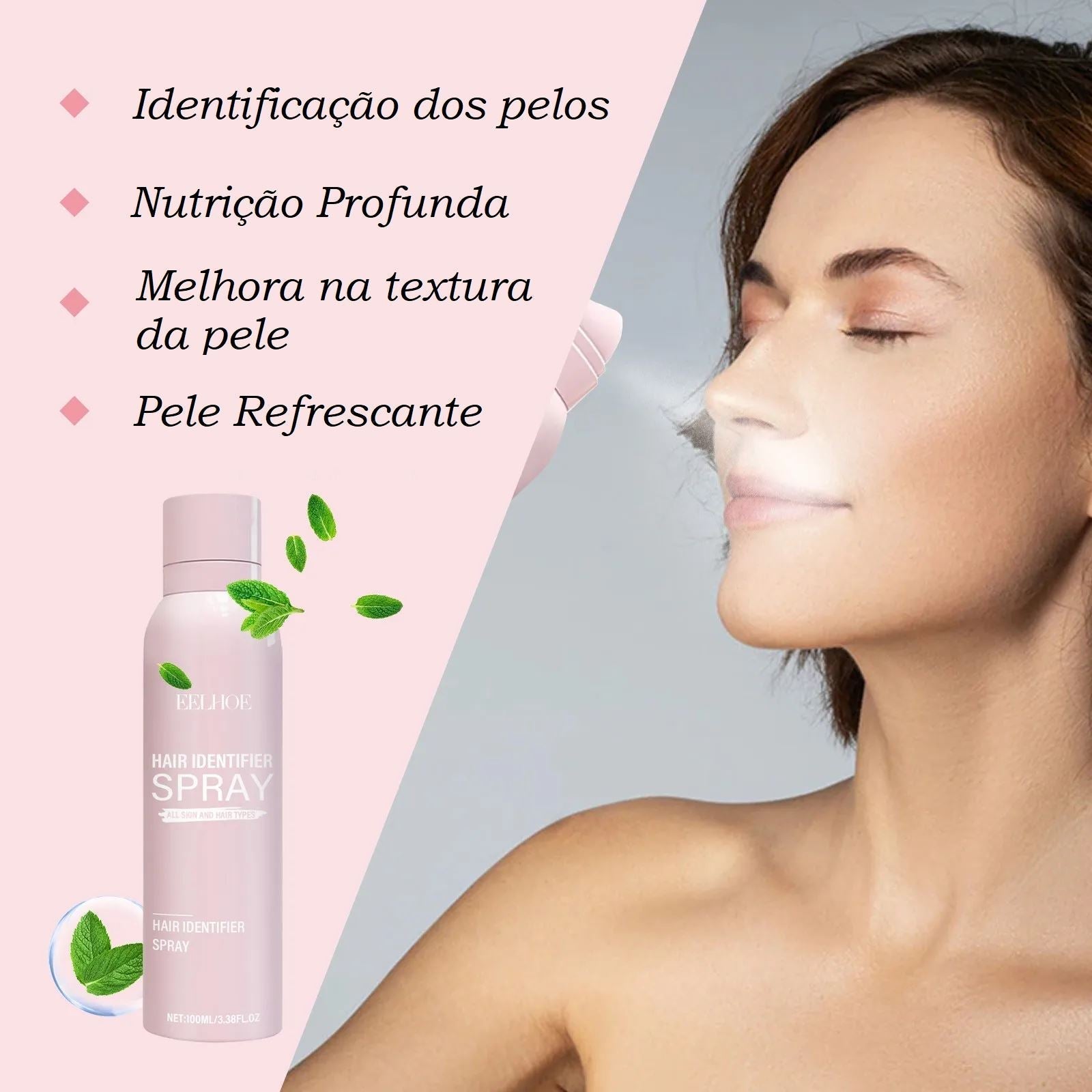 Spray Identificador de Pelos para Dermaplaning