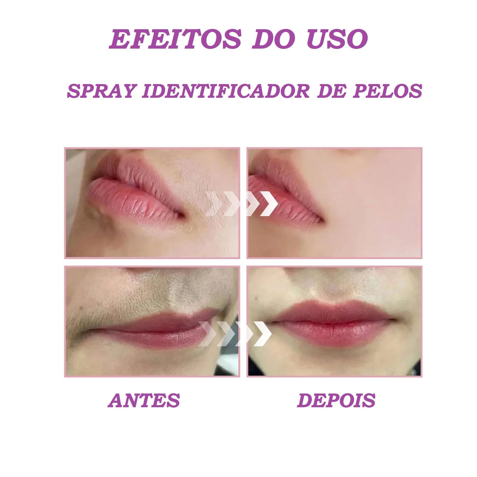 Spray Identificador de Pelos para Dermaplaning